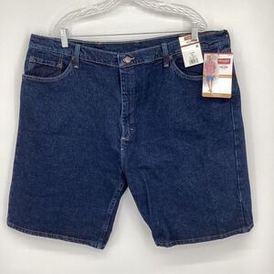 Men's‎ Wrangler Relaxed Fit Jean Shorts NWT blue denim 42 Jorts